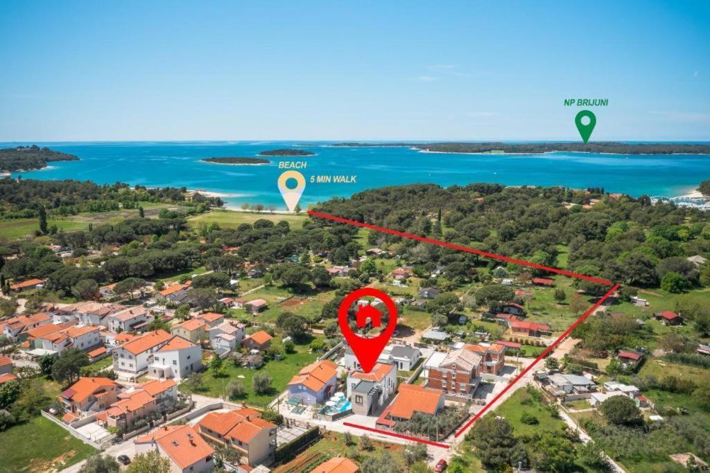 Studio Apartments Villa Valla - Free Bikes Fazana Ngoại thất bức ảnh
